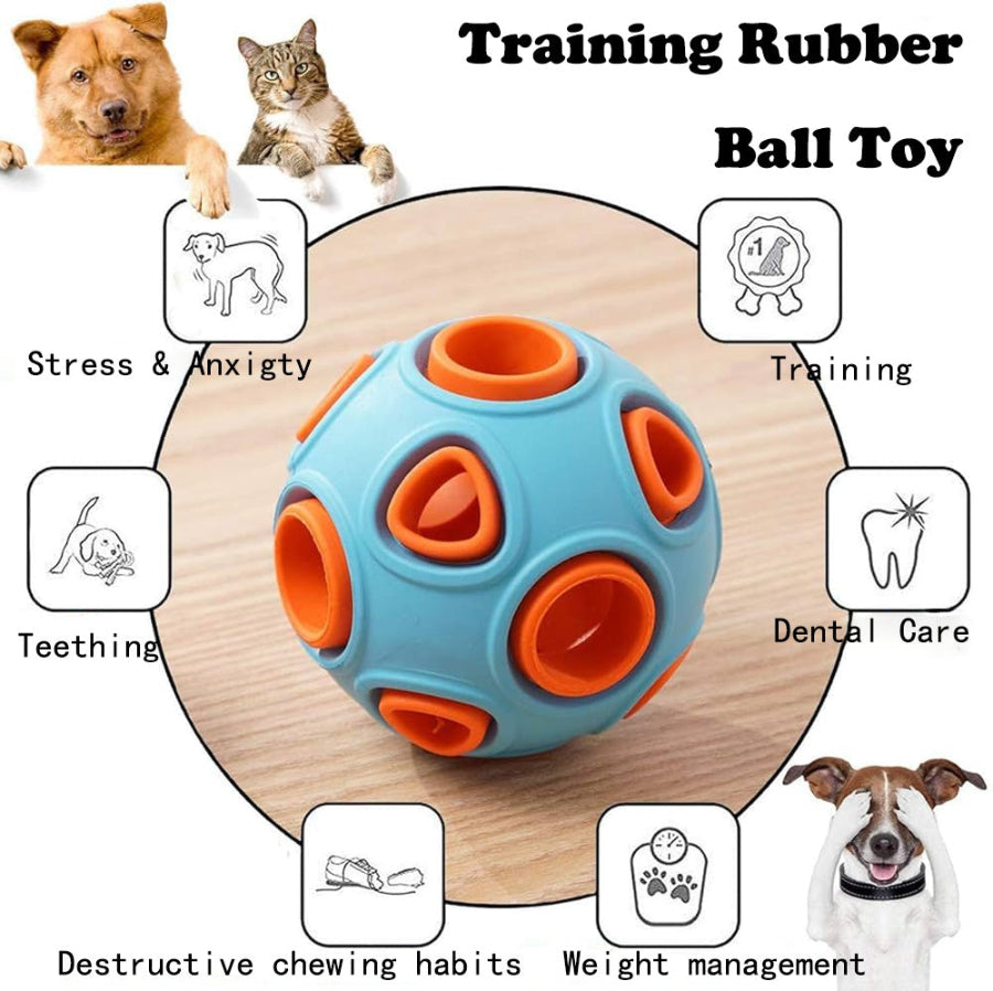 Interactive Jingle Bell Dog Balls | Safe & Durable Rubber