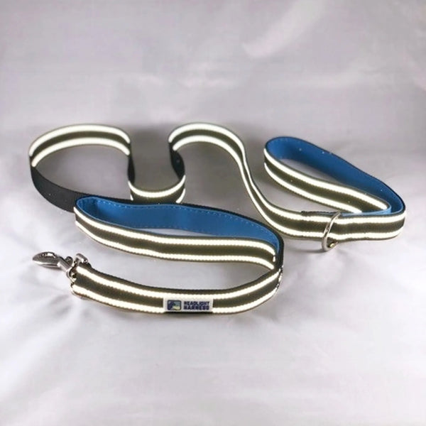 6Ft Double Handle Reflective Leash with Padded Handles
