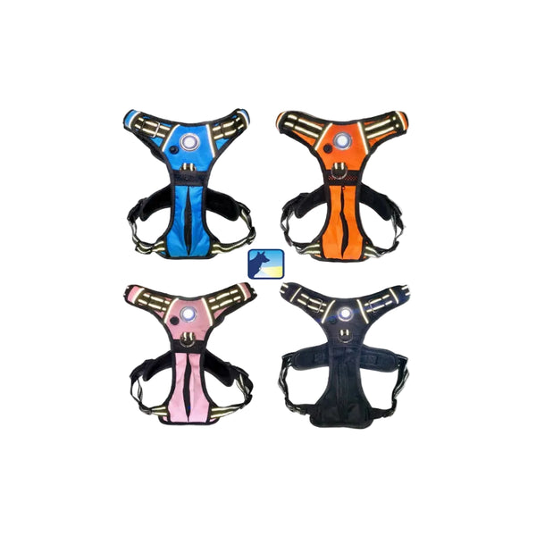 Headlight Harness, Dog Harness with Built In LED Light