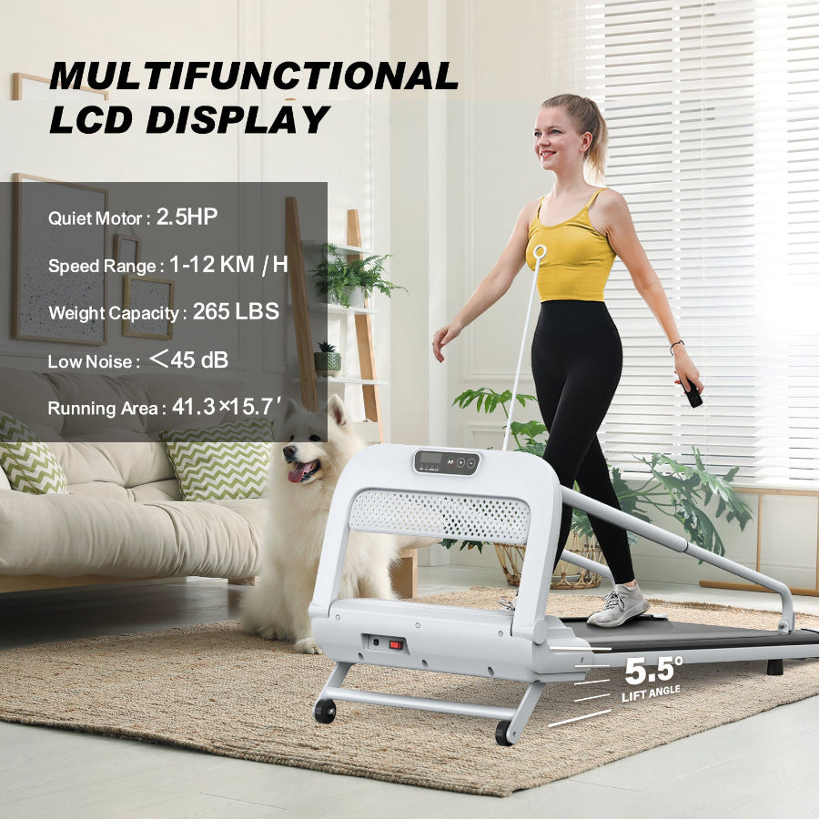 2.5HP Smart Dog Treadmill | Ultra-Quiet & Foldable Design