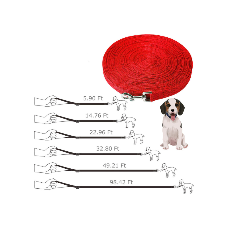 Long Training Lead (6ft-100ft) | Comfort Grip & USA Made