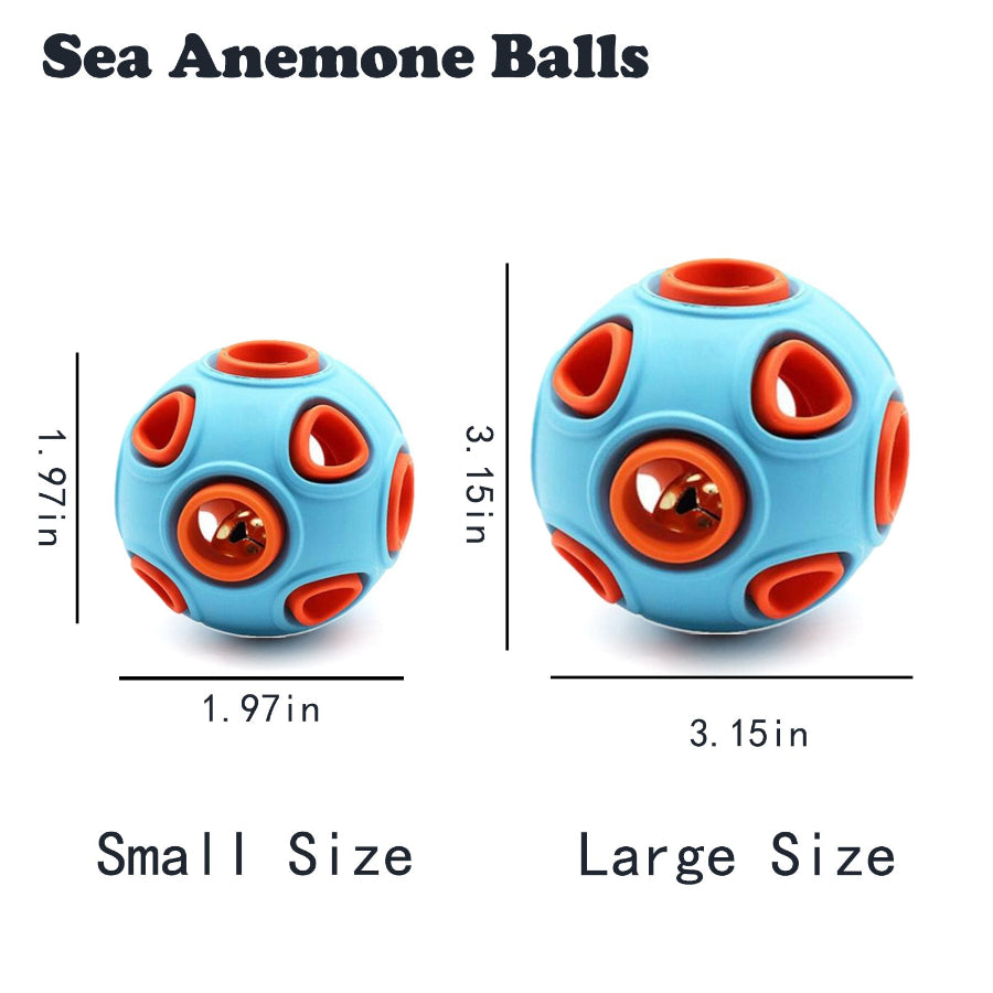 Interactive Jingle Bell Dog Balls | Safe & Durable Rubber